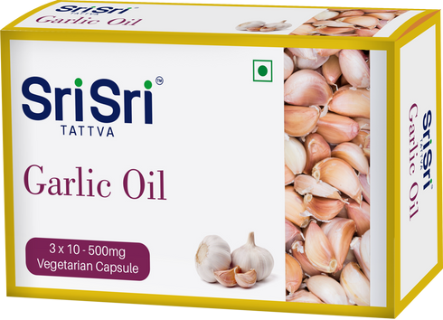Sri Sri Tattva Garlic Oil Veg Capsule 30Caps