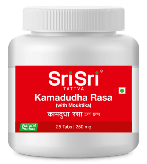 Sri Sri Tattva Kamadudha Rasa 250mg 25Tabs