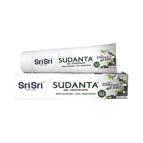 Sri Sri Tattva Toothpaste with Charcoal & Salt 100g