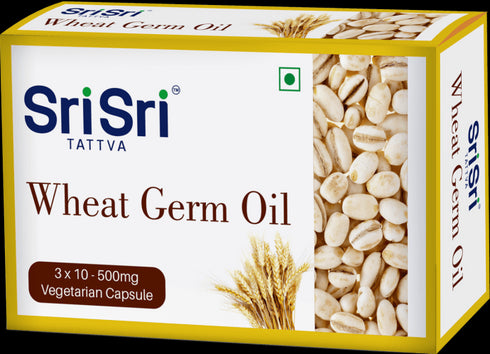Sri Sri Tattva Wheat Germ Oil Vegetarian 30Caps