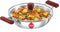 Hawkins TriPly Stainless Steel Kadhai with Glass Lid 26 cm Diameter 2.5 L (SSD25G)