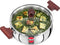Hawkins TriPly Cook n Serve Handi with Glass Lid 22 cm Diameter 3 L (SSH30G)