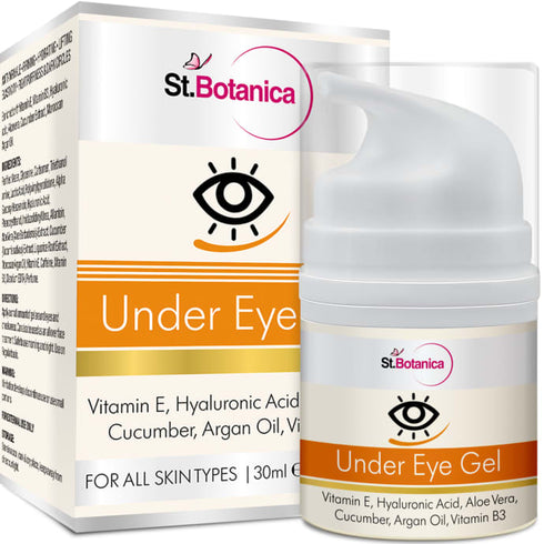 St.Botanica Under Eye Gel,bottle of 30 ml Gel