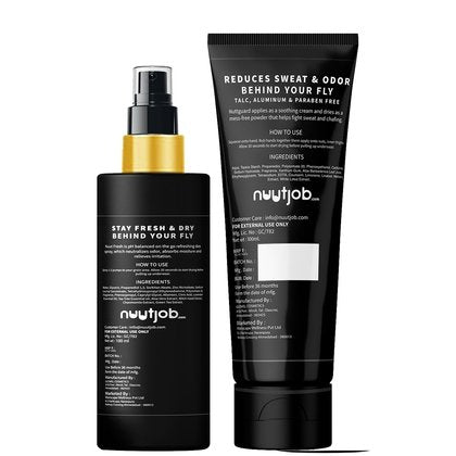 Nuutjob Stay Dry 200ml Combo Intimate Liquid Powder + Intimate Deo Spray