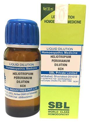 SBL Heliotropium Peruvianum Dilution 6 CH