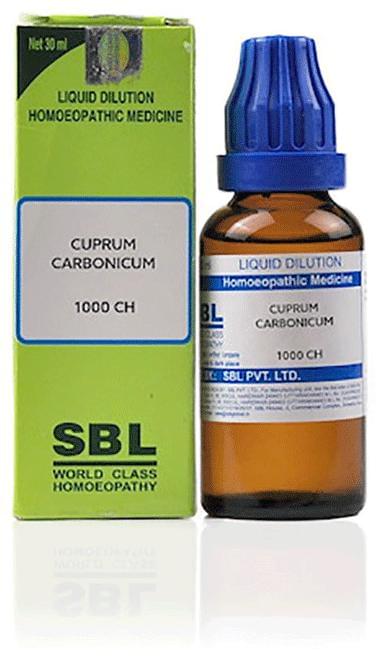 SBL Cuprum Carbonicum Dilution 1000 CH