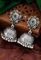 Oxidised Silver Beads Ethnic Style Earrings 25g