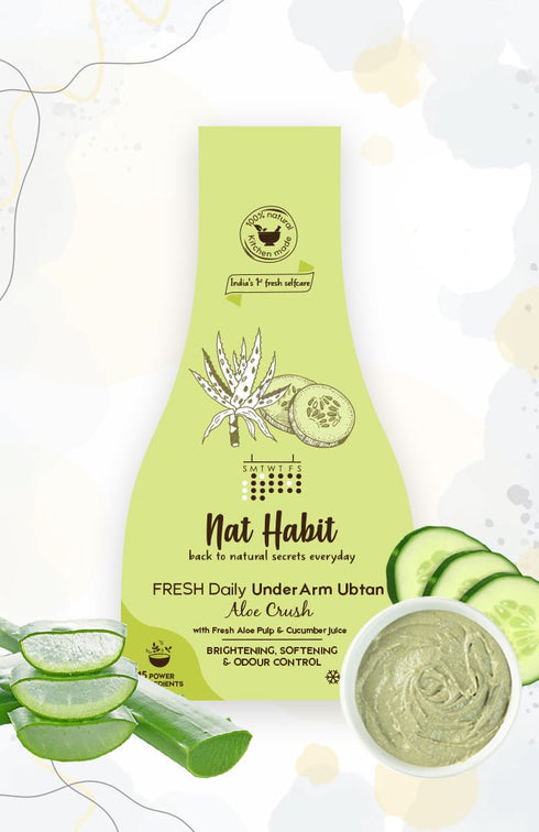 Nat Habit Aloe Crush Underarm Ubtan 40g