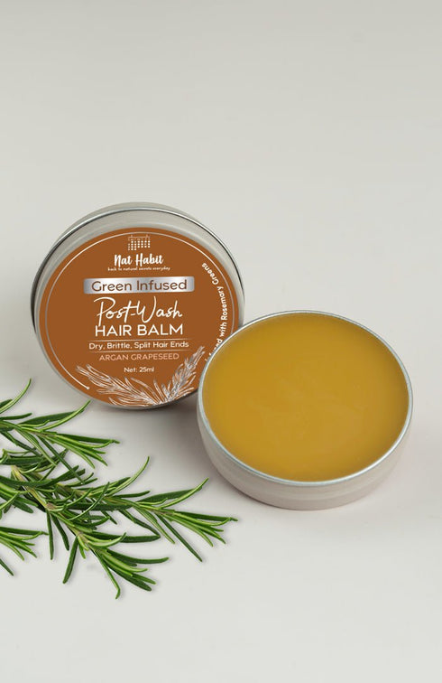 Nat Habit Argan grapeseed Post Wash Hair Balm 25ml