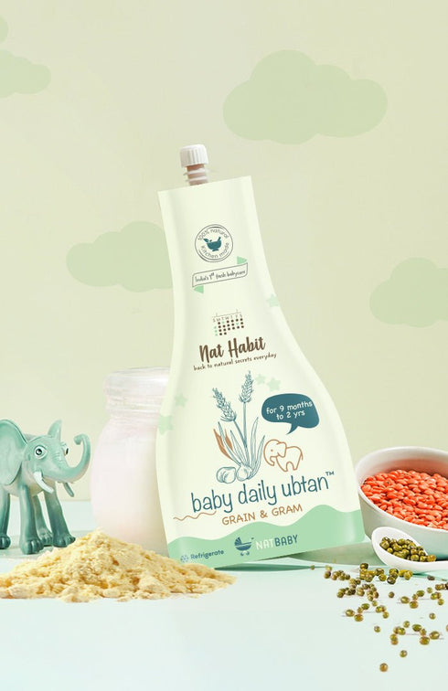Nat Habit Baby Daily Ubtan grain gram 80g