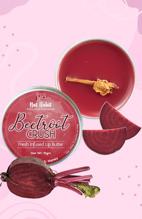Nat Habit Beetroot Crush Lip Butter 10g