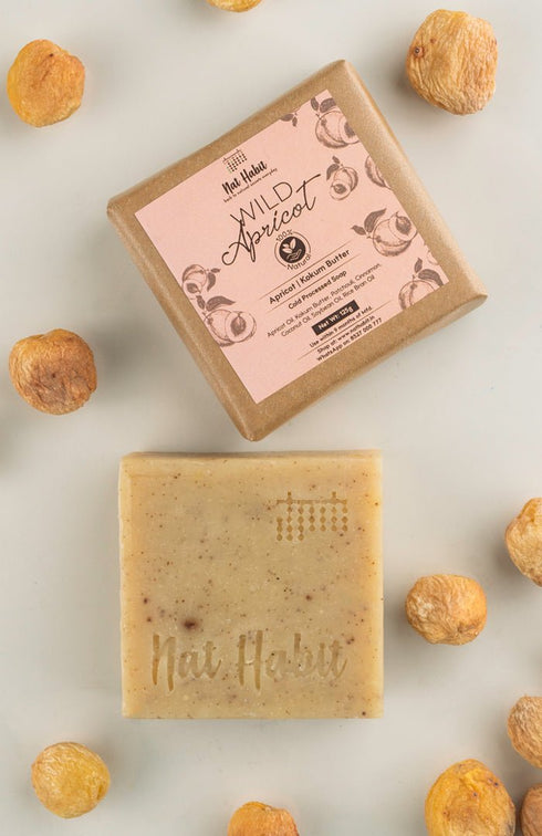 Nat Habit Cold Processed Wild Apricot Soap 125g