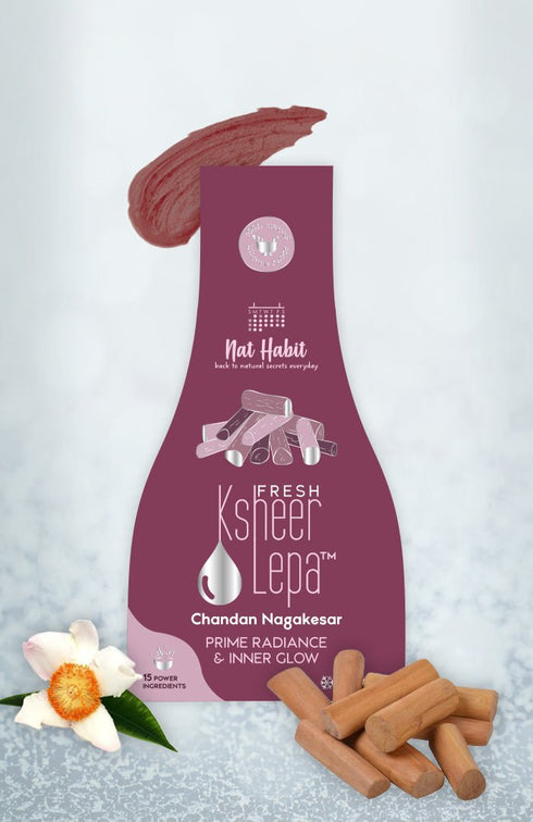 Nat Habit Fresh Chandan Nagakesar Lepa 40g