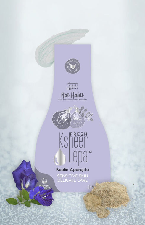 Nat Habit Fresh Kaolin Aparajita Lepa 40g