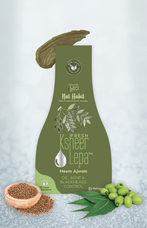 Nat Habit Fresh Neem Ajwain Lepa 40g