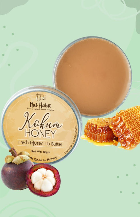 Nat Habit Kokum Honey Lip Butter 10g