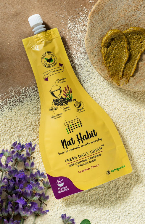 Nat Habit Lavender Charm Ubtan (Pack Of 2) 40g each