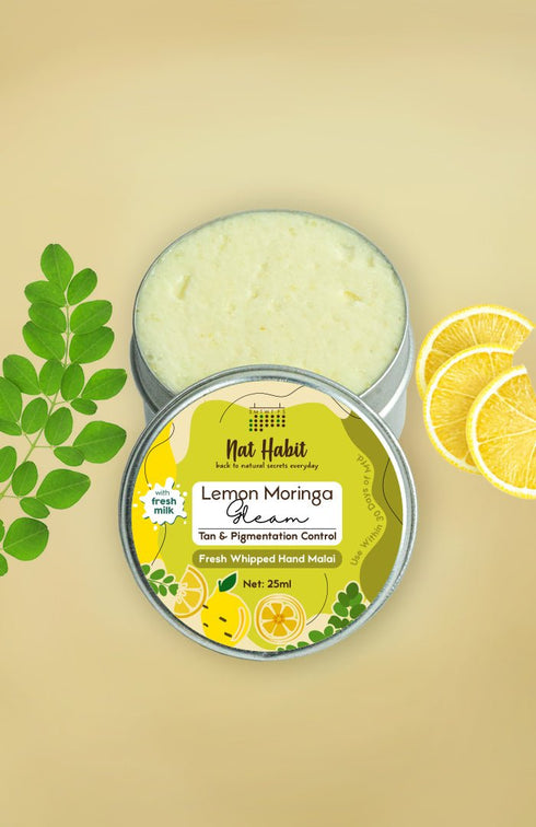 Nat Habit Lemon Moringa Hand Malai 25ml