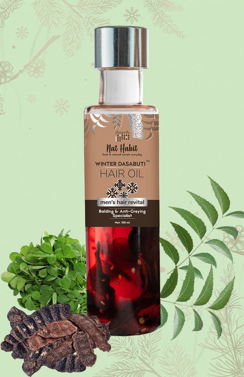 Nat Habit Mens Revital Winter Hair Oil 100ml