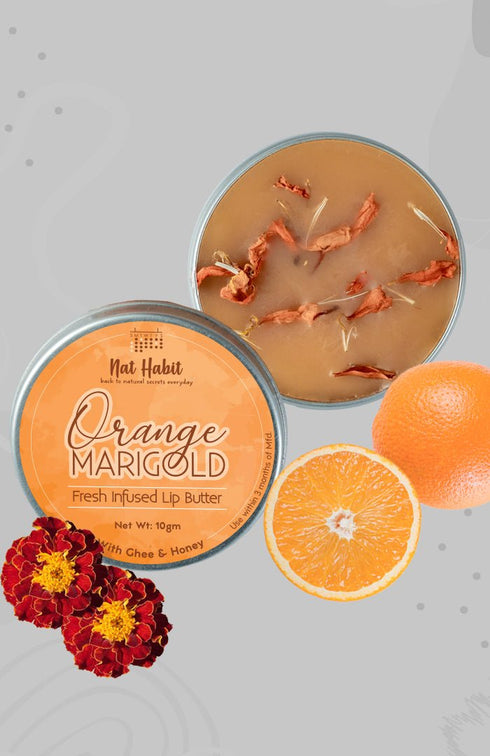 Nat Habit Orange Marigold Lip Butter 10g