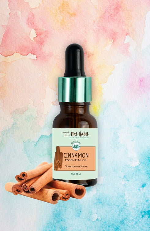 Nat Habit Pure Cinnamon Essential Oil 15ml