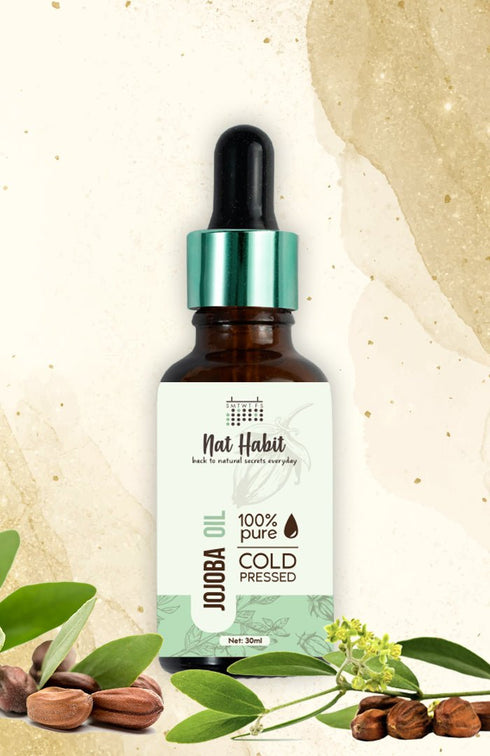 Nat Habit Pure Cold Pressed Jojoba Oil 30ml