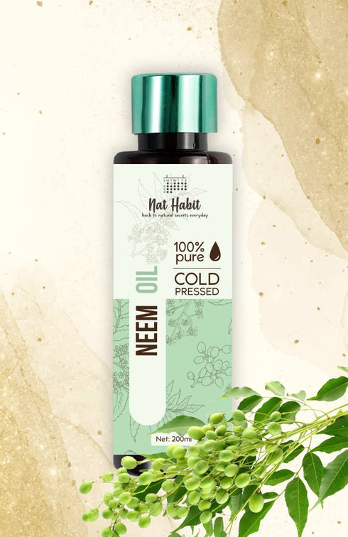 Nat Habit Pure Cold Pressed Neem Oil 200ml