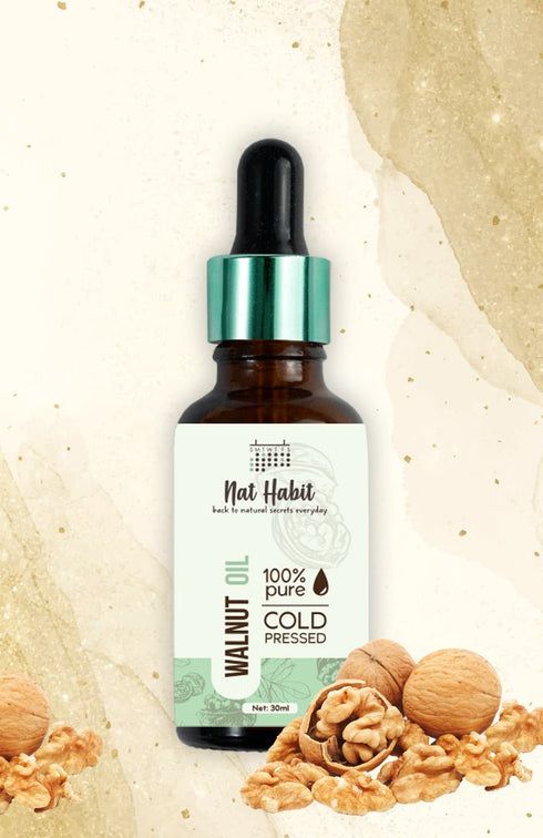 Nat Habit Pure Cold Pressed Walnut Oil 30ml