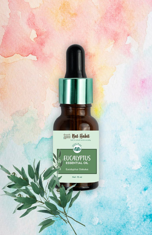Nat Habit Pure Eucalyptus Essential Oil 15ml