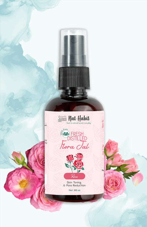 Nat Habit Pure gulab Jal 100ml