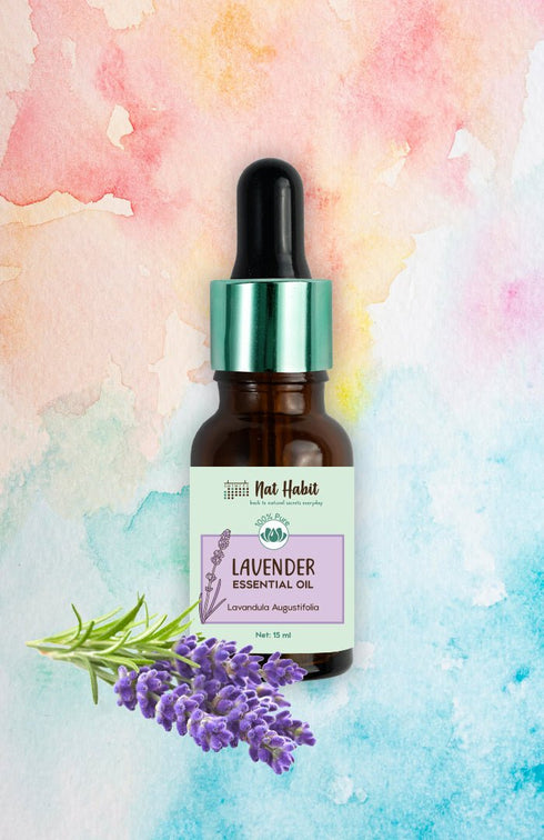 Nat Habit Pure Lavender Essential Oil 15ml