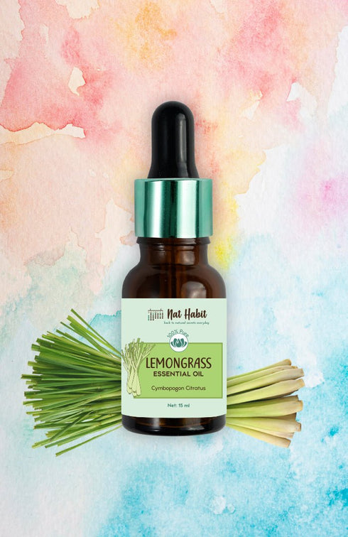 Nat Habit Pure Lemongrass Essential Oil 100ml