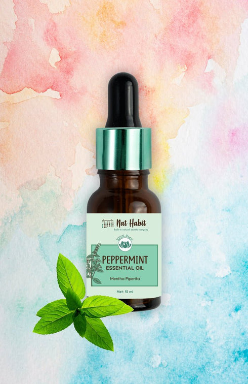 Nat Habit Pure Peppermint Essential Oil 15ml
