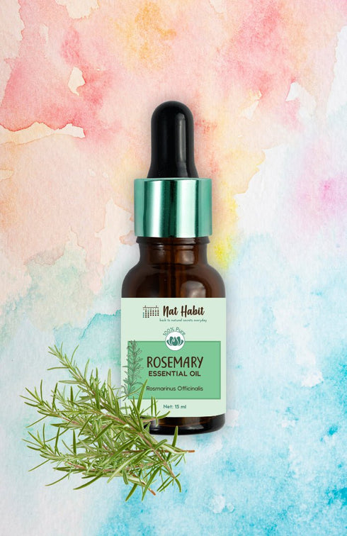 Nat Habit Pure Rosemary Essential Oil 15ml