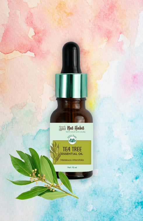 Nat Habit Pure Tea Tree Essential Oil 15ml