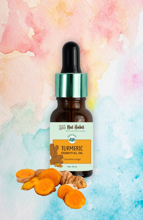 Nat Habit Pure Turmeric Essential Oil 15ml