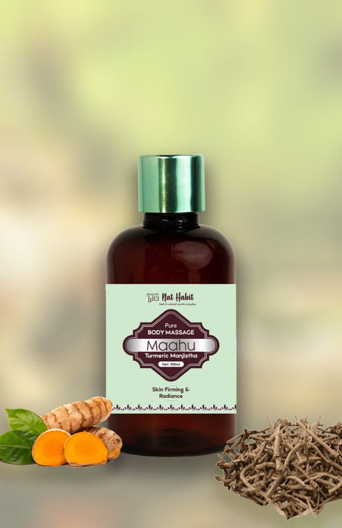 Nat Habit Pure Turmeric Manjistha Maahu 100ml