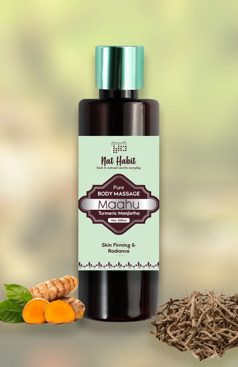 Nat Habit Pure Turmeric Manjistha Maahu 200ml