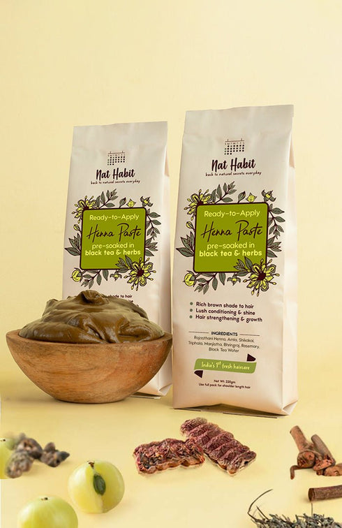 Nat Habit Fresh Henna Paste 220g