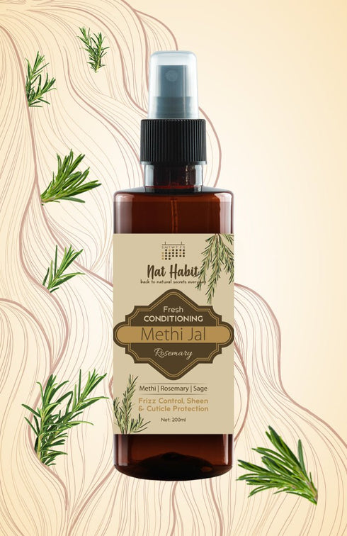Nat Habit Rosemary Conditioning Methi Jal 200ml