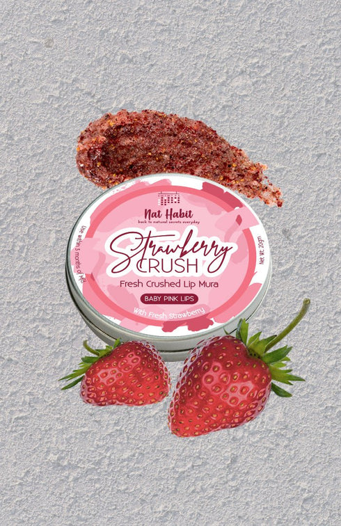Nat Habit Strawberry Crush Lip Mura 20g