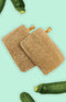 Nat Habit Sun Dried Loofah Twinpack 100g Each