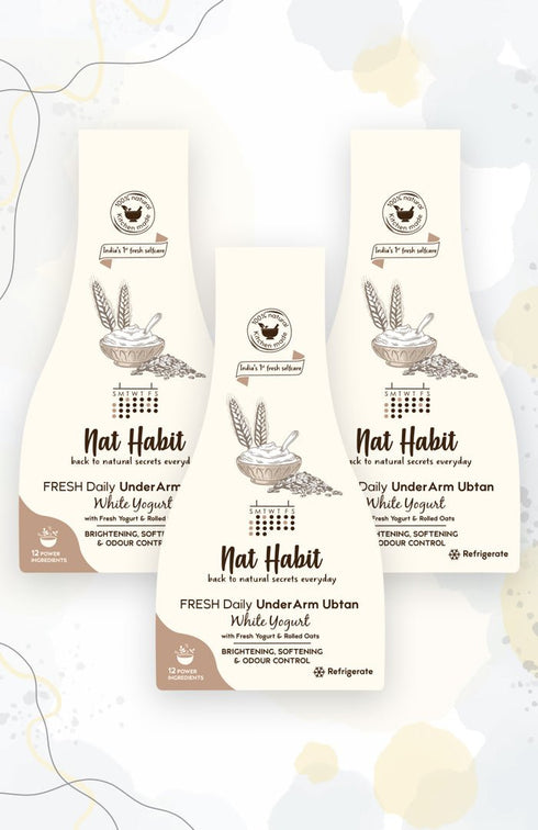 White Yogurt Underarm Ubtan (Pack Of 4) 40g Each