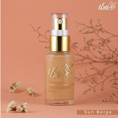 Iba Perfect Base Primer + Foundation + Compact Combo (Sun Beige)