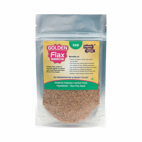 Surprise Foodsgolden Raw Flax Seeds 200g