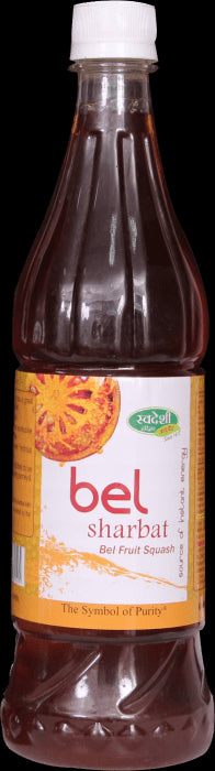 Swadeshi Bel Sharbat bottle of 750 ml Liquid