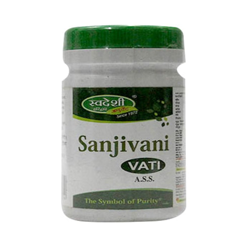 Swadeshi Sanjivani Vati box of 88 tablets