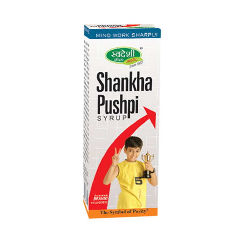 Swadeshi Shankhapushpi Syrup bottle of 500 ml Syrup