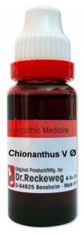 Dr. Reckeweg Chionanthus V Mother Tincture Q