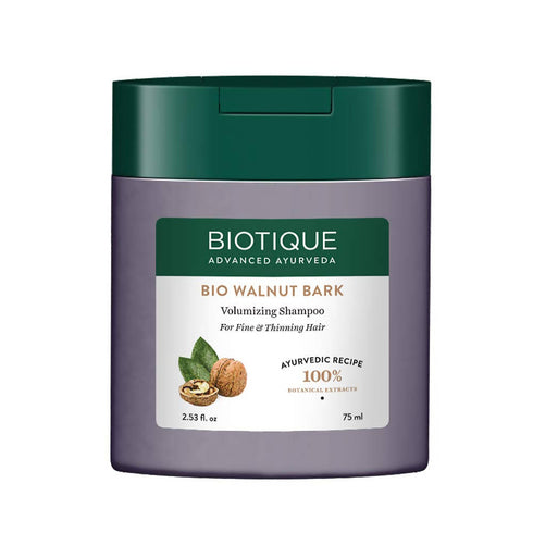 Biotique Advanced Ayurveda Bio Walnut Bark Volumizing Shampoo 80g